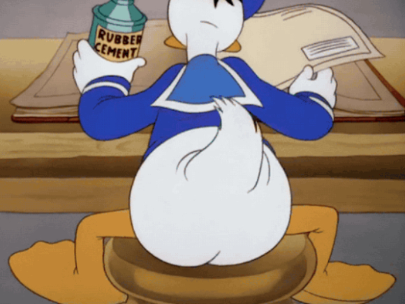 도널드 덕. [사진=유튜브 @Sandra Hackley]