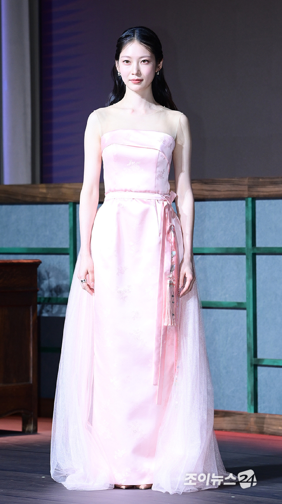 배우 공승연이 6일 서울 조선팰리스 강남 호텔에서 진행된 MBC 금토드라마 '21세기 대군부인' 제작발표회에 참석하고 있다. [사진=정소희 기자]