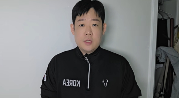 개그맨 박종욱이 서울 마포구 주점에서 난동을 부린 '지상파 공채 개그맨'으로 오해받자 해명하고 있다. [사진=유튜브 영상 캡처]