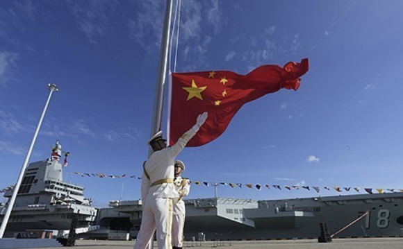 중국 항공모함 푸젠함 취역식. [사진=신화/연합뉴스]
