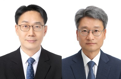  이지호 신임 조사통계 부총재보(좌), 김제현 신임 경영관리 부총재보(우) [사진=한국은행]