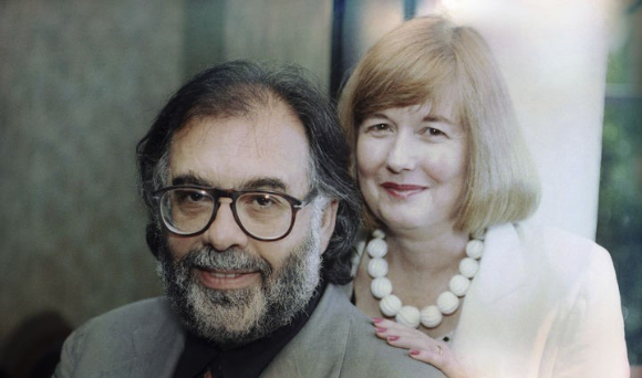 영화감독 프랜시스 포드 코플라 감독(왼쪽)과 부인 엘리너 코플라가 지난 1991년 함께 포즈를 취하고 있다. [사진=뉴시스]