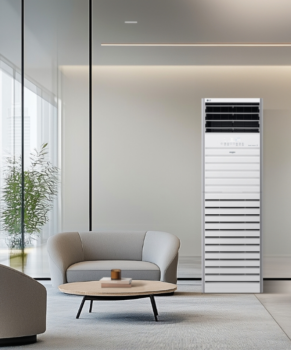 LG전자의 상업용 스탠드 에어컨 구독 가능 모델. [사진=LG전자]