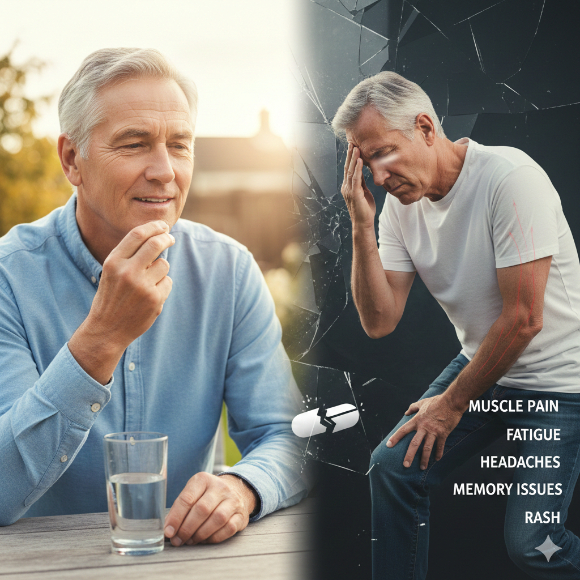 30여년 동안 사용된 스타틴 부작용 논란에 대한 연구 결과가 나와 눈길을 끈다. [사진=GEMINI]