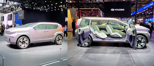 북경모터쇼 현대차 아이오닉 V [사진=정구민]