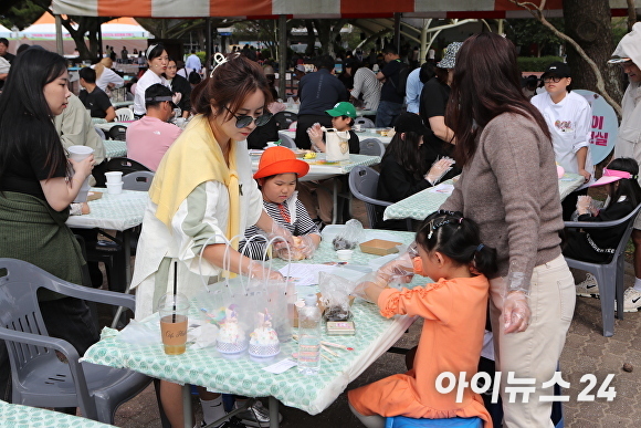 몽생이 요리교실(2023.10.14~15 제주마축제) [사진=박태진 기자]