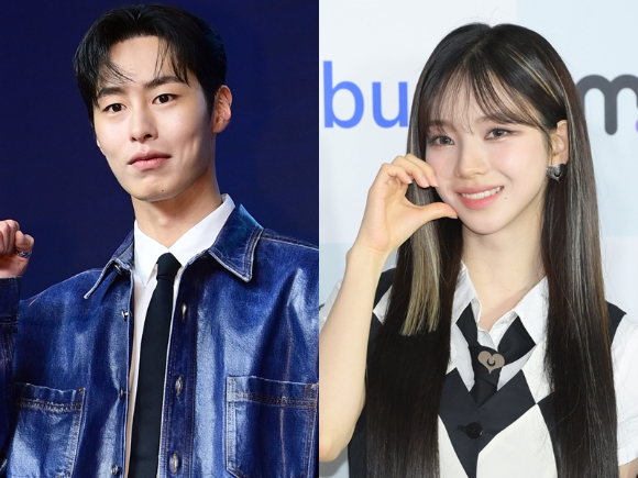 배우 이재욱이 온라인상에 쏟아지는 악성 루머에 대해 법적 대응 입장을 밝혔다. 지난 27일 이재욱&middot;카리나가 열애를 인정했다. [사진=정지원 기자]