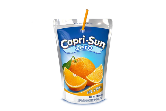 카프리썬 제로 오렌지. [사진=농심]