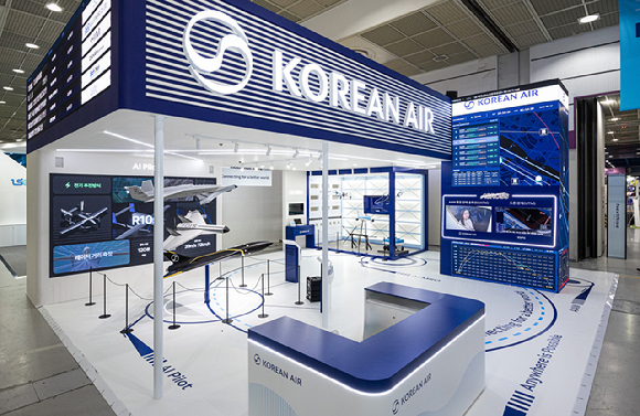 '넥스트라이즈(NextRise) 2026' 대한항공 부스 전경 [사진=설재윤 기자]