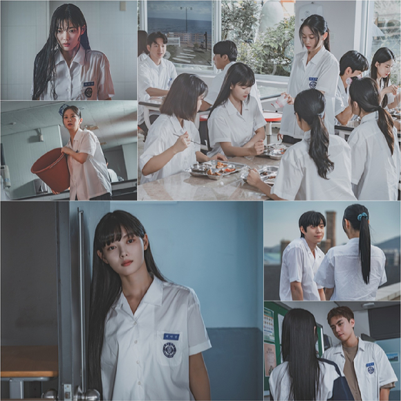 &apos;친애하는X&apos; 김유정, 물 폭탄에 우유 테러⋯충격의 학창시절