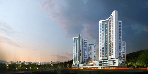 도룡자이 라피크 투시도. [사진=GS건설]