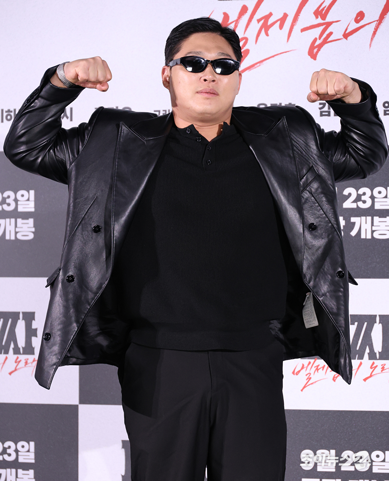 배우 문지훈(스윙스)가 18일 오전 서울 용산구 CGV용산아이파크몰점에서 진행된 영화 '타짜: 벨제붑의 노래'(감독 최국희) 제작보고회에 참석해 포즈를 취하고 있다. [사진=문수지 기자]