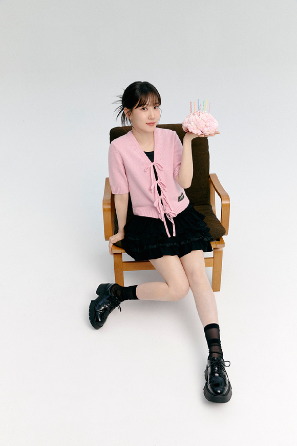 배우 박은빈이 넷플릭스 시리즈 '원더풀스' 인터뷰에 앞서 포즈를 취하고 있다. [사진=넷플릭스]