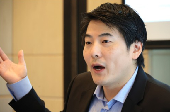 제이슨 권 오픈AI 최고전략책임자(CSO)가 한국 언론과 간담회를 갖고 있다. [사진=연합뉴스]