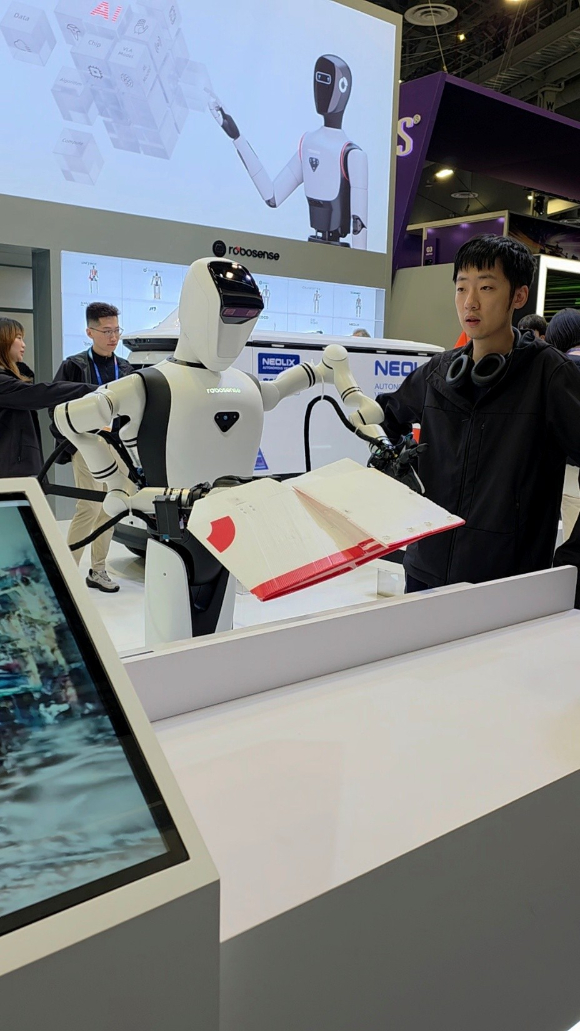 현대자동차의 모베드 전시. [사진=정구민]