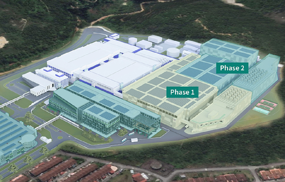 인피니언 말레이시아 쿨림 공장 랜더링 이미지. [사진=인피니언 ]