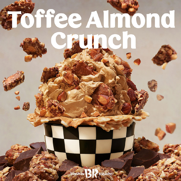 마마스 크래프트 토피 아몬드 크런치. [사진=배스킨라빈스 제공]