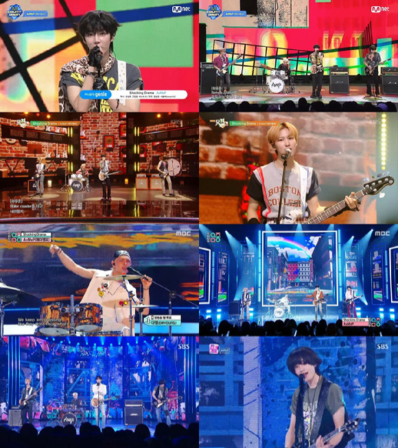 에이엠피, &apos;Shocking Drama&apos; 첫 주 음방 성료⋯청량+발랄 매력