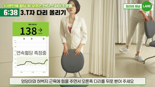 식후 혈당을 낮추는 간단한 운동 방법이 전문가 설명을 통해 나왔다. 사진은 AI 생성 이미지로, 본 기사 내용과 무관. [사진=챗GPT]