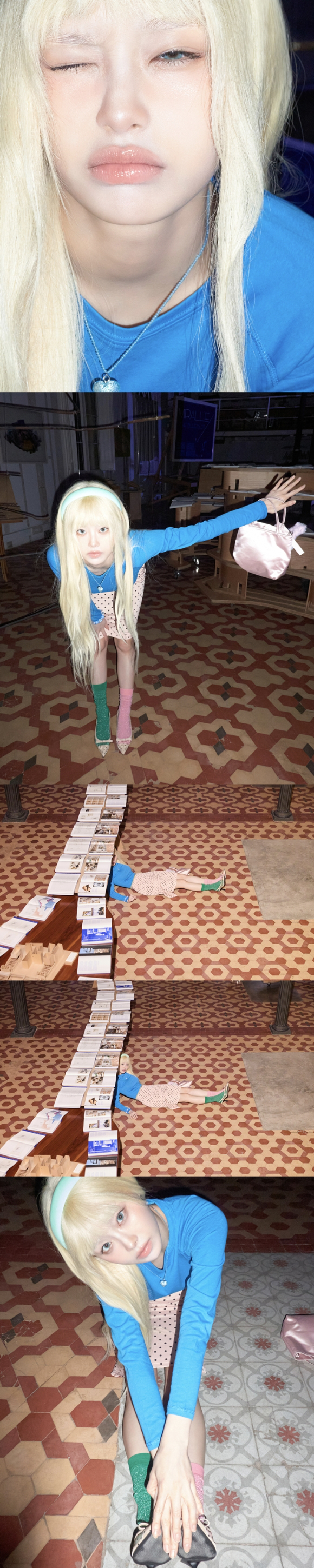 츄 솔로 첫 정규 앨범 'XO, my cyberlove' 신분증 티저. [사진=ATRP]