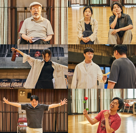 연극 '베니스의 상인' 연습현장 [사진=파크컴퍼니 ]