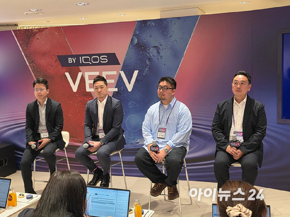 한국필립모리스가 26일 정식 출시 예정인 액상형 전자담배 '비브 인프라임'. [사진=구서윤 기자]