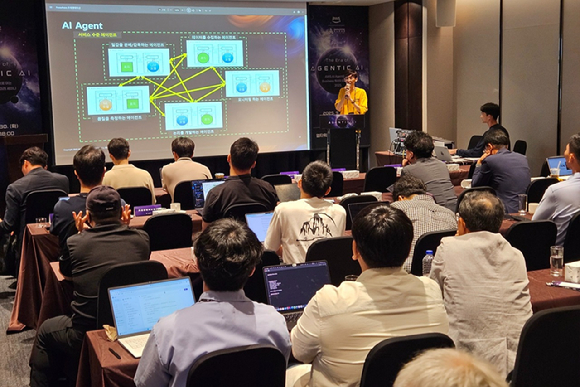 메가존클라우드 The Era of Agentic AI 세미나 현장. [사진=메가존클라우드]
