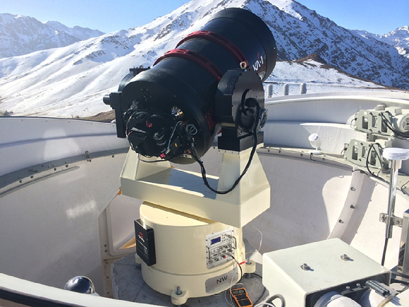 레인보우로보틱스가 설치한 'OWL-2 모로코 관측소' [사진=레인보우로보틱스]