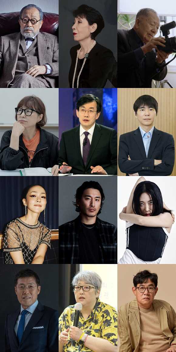 EBS 다큐멘터리 '시대목격' 신구, 노라노, 김동호, 은희경, 손석희, 이세돌, 김윤아, 신우석, 리아킴, 차범근, 변영주, 이경규 [사진=각 소속사 ]