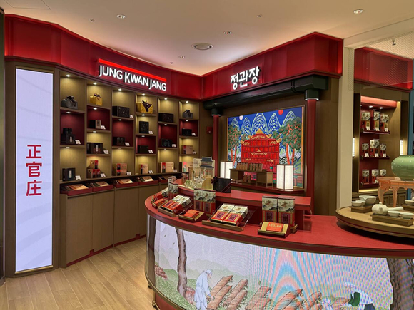 신라면세점 '정관장 프리미엄 헤리티지 스토어' [사진=신라면세점]