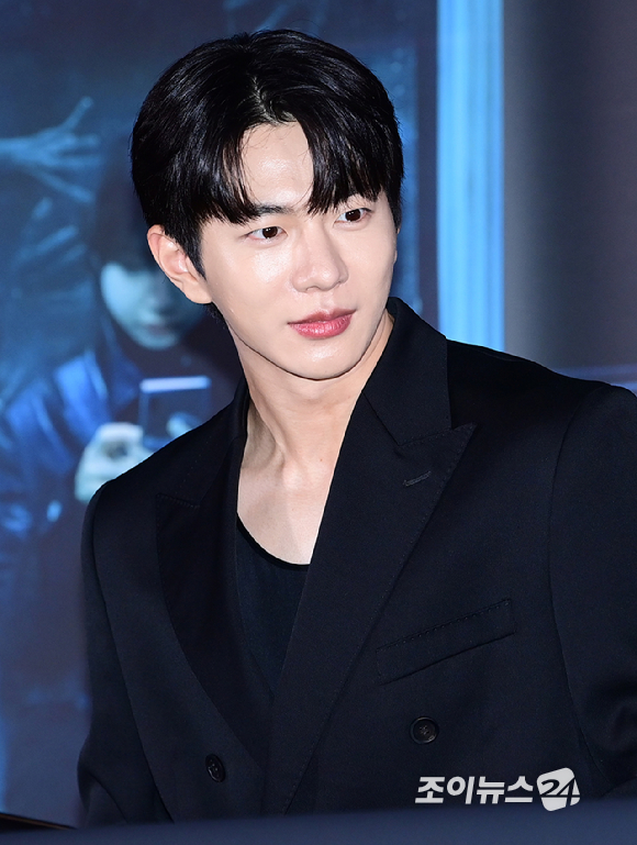 배우 최보민이 24일 오후 서울 용산구 CGV 용산아이파크몰에서 열린 영화 '괴기열차'(감독 탁세웅) 언론시사회에 참석하고 있다. [사진=정소희 기자]