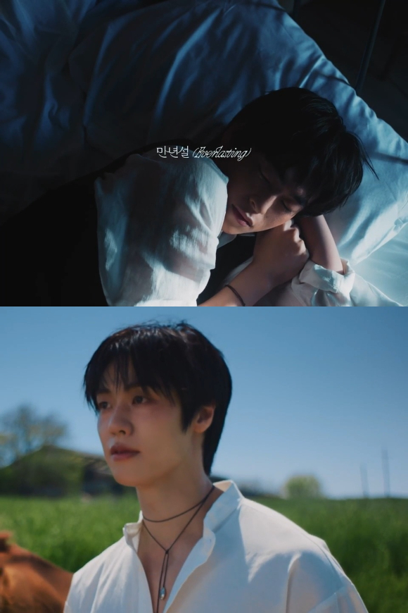 엔플라잉 정규 2집 'Everlasting'(에버래스팅)의 타이틀곡 '만년설 (Everlasting)' 뮤직비디오. [사진=FNC엔터테인먼트]