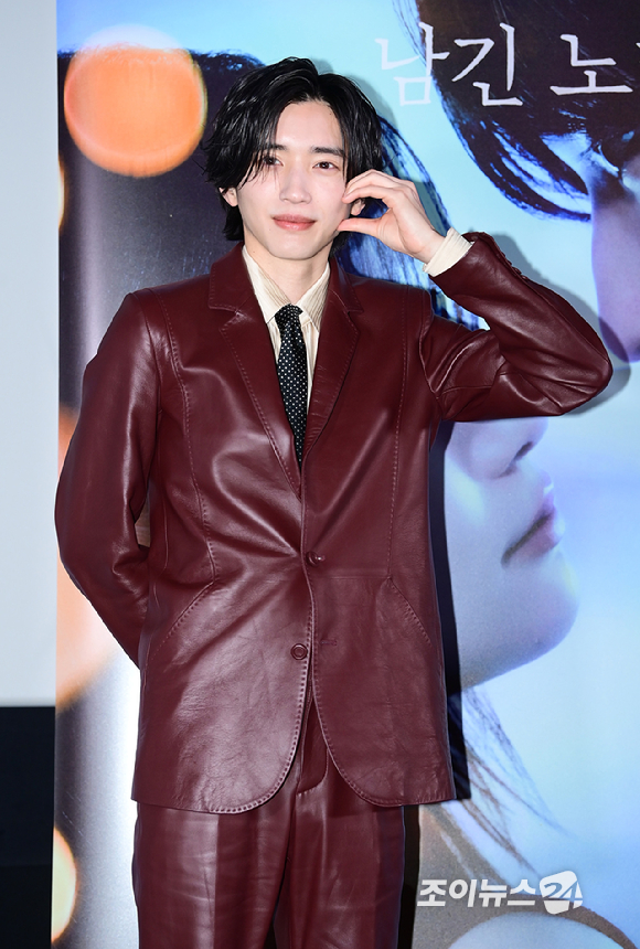 일본 배우 미치에다 슌스케가 3일 오후 서울 용산구 CGV 용산아이파크몰점에서 진행된 영화 '네가 마지막으로 남긴 노래' 내한 기자간담회에 참석하고 있다. [사진=정소희 기자]