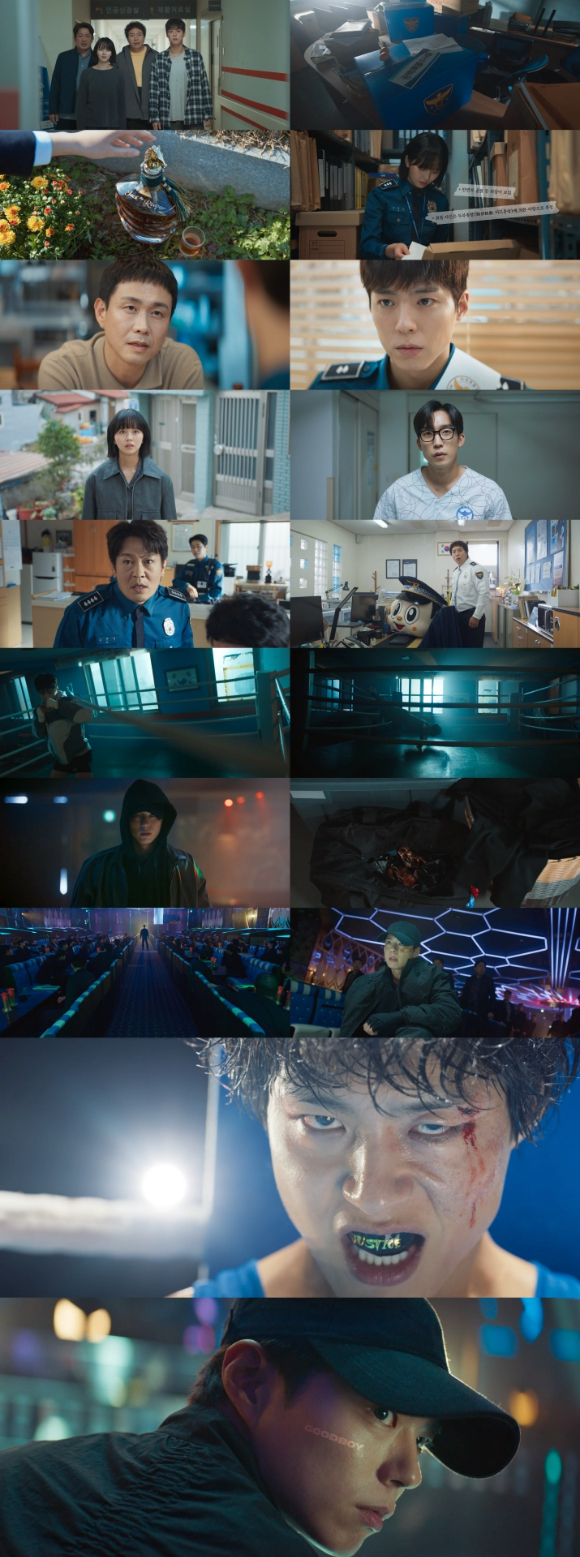 '굿보이' 박보검이 블랙 히어로로 거듭났다.[사진=JTBC 방송화면 캡처]