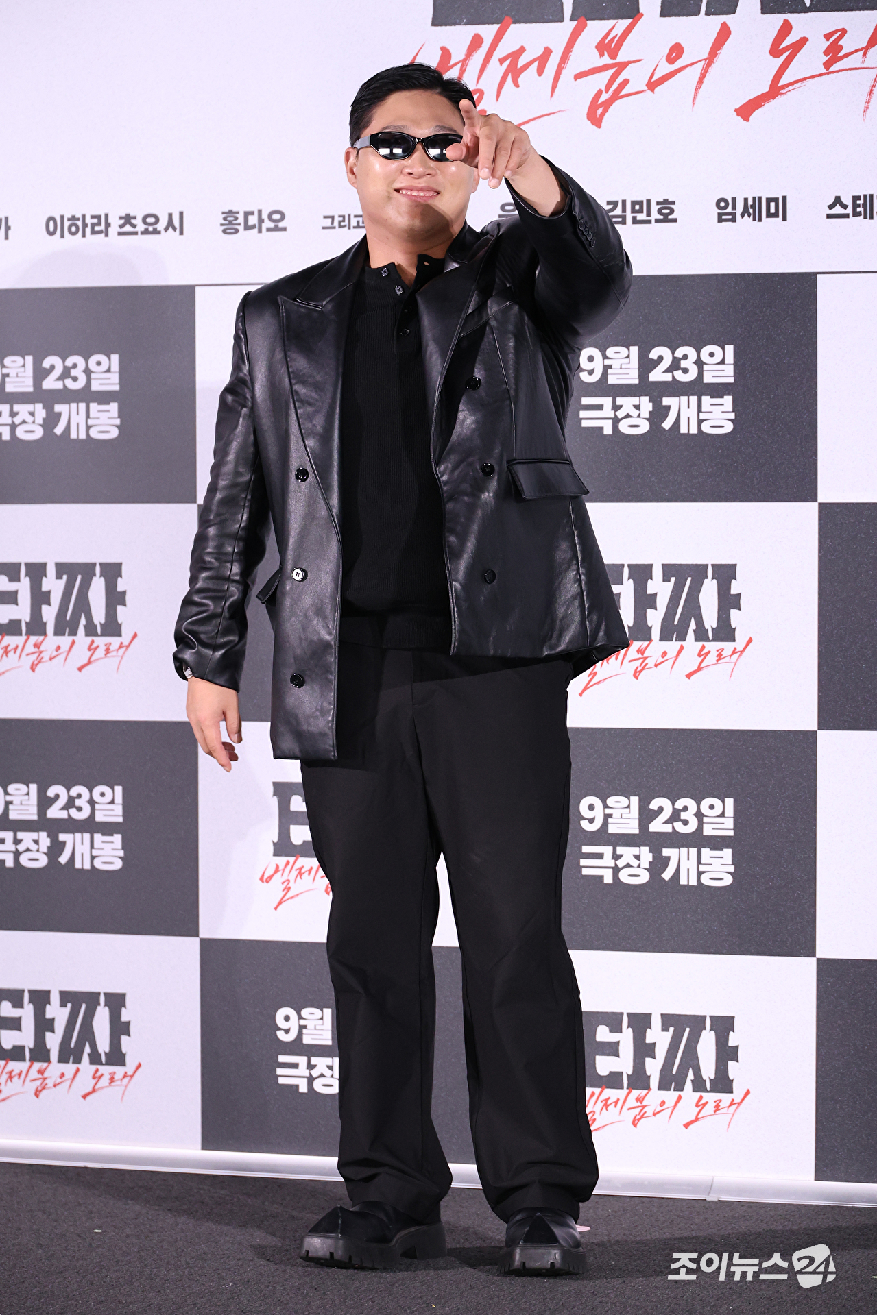 배우 문지훈(스윙스)가 18일 오전 서울 용산구 CGV용산아이파크몰점에서 진행된 영화 '타짜: 벨제붑의 노래'(감독 최국희) 제작보고회에 참석해 포즈를 취하고 있다. [사진=문수지 기자]
