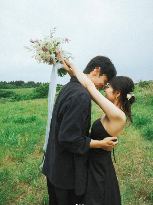 모델 이호연이 웨딩화보를 공개했다. [사진=이호연 인스타그램 ]