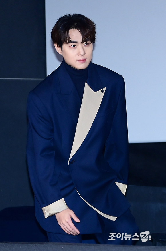 배우 조병규가 6일 오후 서울 CGV 용산아이파크몰에서 열린 영화 '보이'(감독 이상덕) 언론시사회에 참석하고 있다. [사진=정소희 기자]