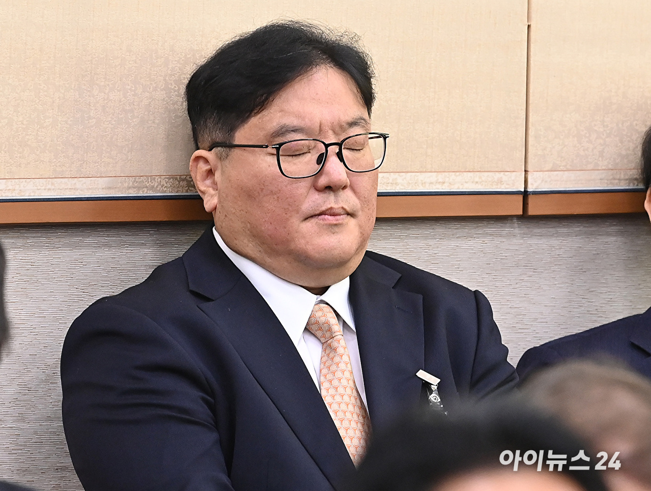 엄희준 광주고검 검사가 27일 국회 법제사법위원회에서 열린 대검찰청에 대한 국정감사에 출석하고 있다. [사진=곽영래 기자]