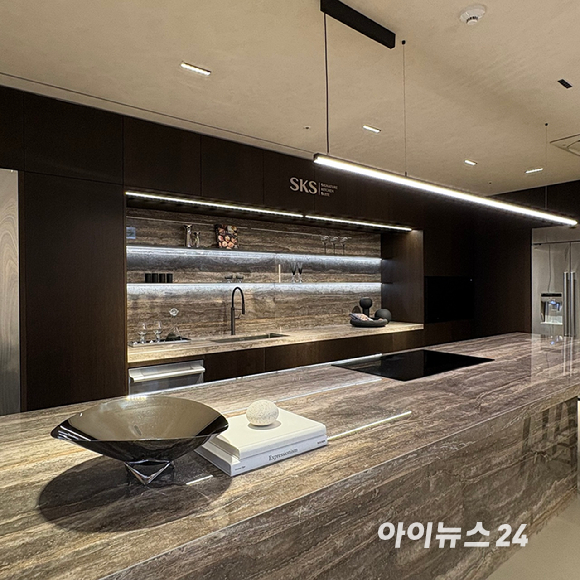 서울 강남구 논현동 LG전자 'SKS 서울'에 전시된 주방 가전. [사진=권서아 기자]