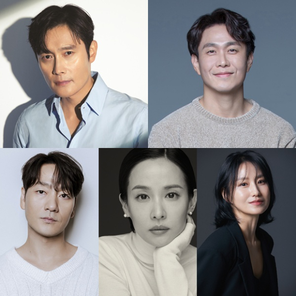 배우 이병헌, 오정세, 박해수, 조여정, 김소진 [사진=각 소속사]
