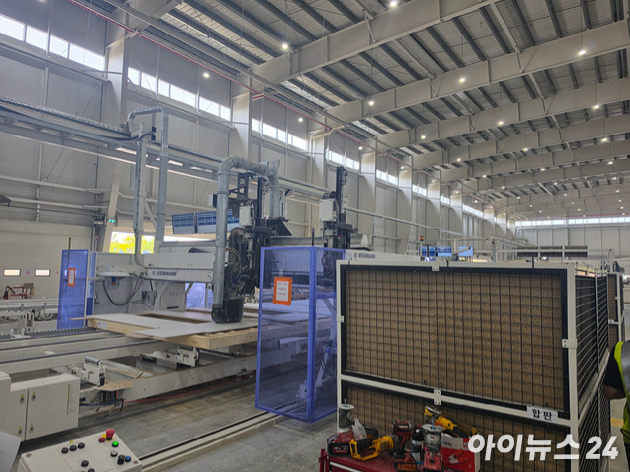 경기도 화성시에 위치한 '삼성 AI 모듈러 홈' 쇼룸. [사진=황세웅 기자]