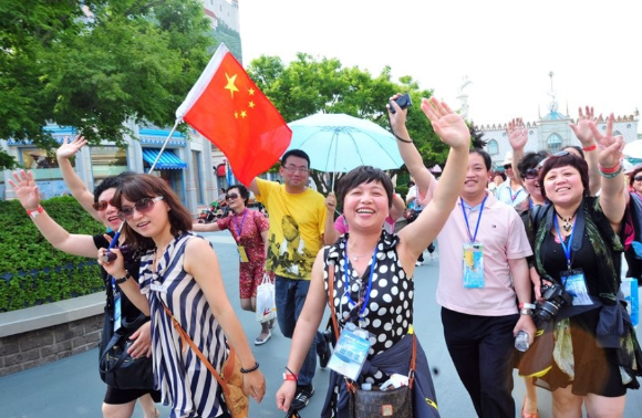 사진은 지난 2015년 에버랜드를 방문한 중국인 관광객. [사진=에버랜드]