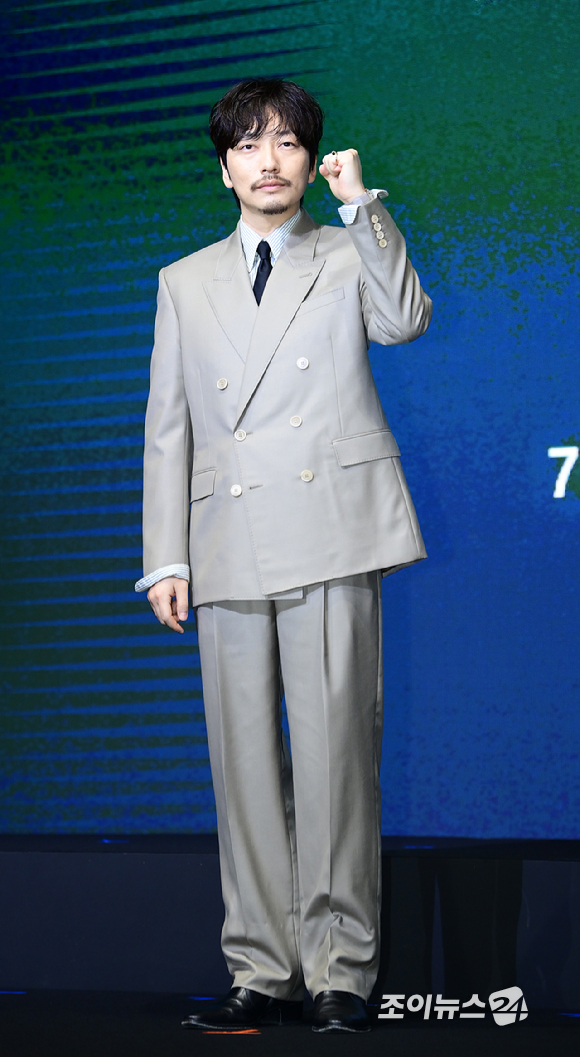  촌뜨기들' 제작발표회에 참석하고 있다. [사진=정소희 기자]