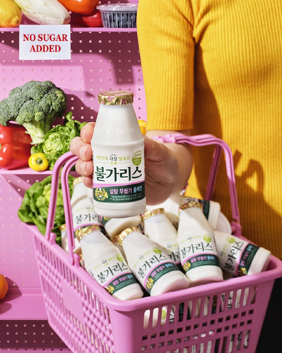 불가리스 설탕 무첨가 플레인. [사진=남양유업 제공]