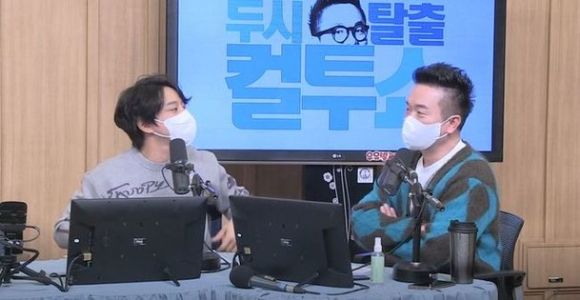 김태균은 뼈 있는 농담으로 웃음을 자아냈다. [사진=SBS 파워FM '두시탈출 컬투쇼']