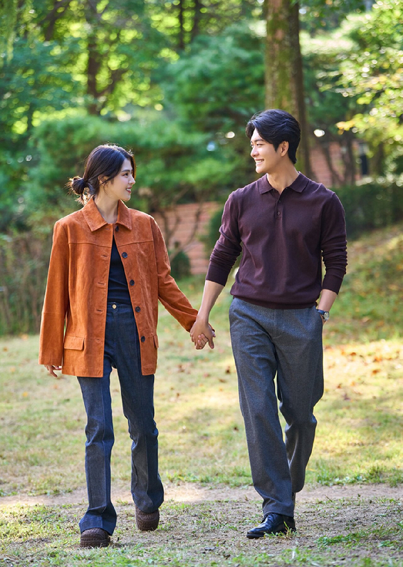 배우 한소희, 강태오가 '인턴'에서 부부로 호흡을 맞추고 있다. [사진=워너브러더스코리아㈜, Blue17]