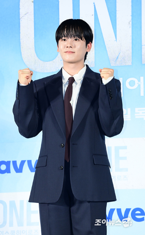  하이스쿨 히어로즈' 제작발표회에 참석하고 있다. [사진=정소희 기자]