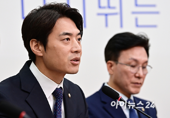 한준호 더불어민주당 최고위원이 지난해 8월 오전 서울 여의도 국회에서 열린 최고위원회의에서 발언하고 있다. [사진=곽영래 기자]