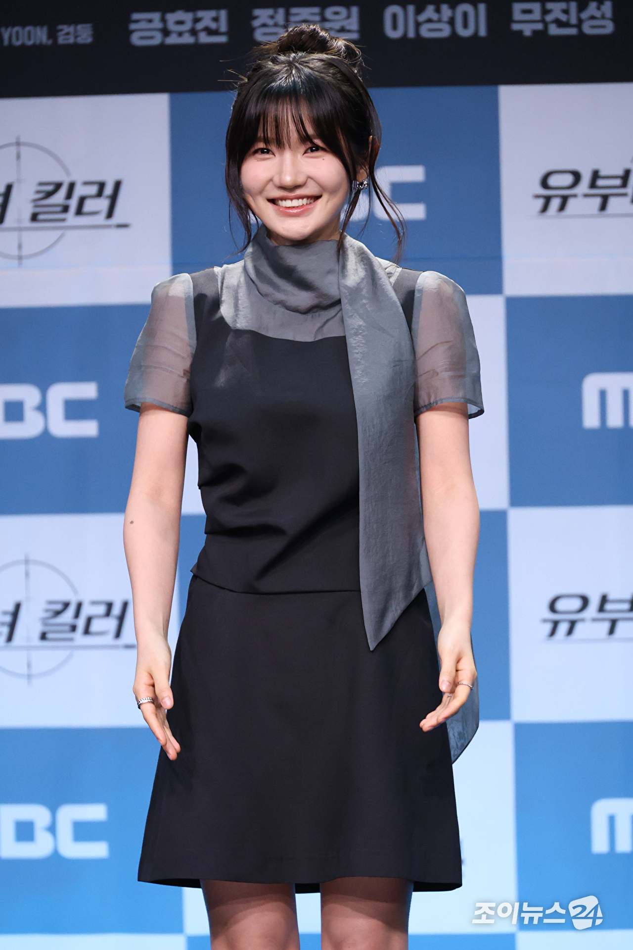 배우 이은샘이 30일 오후 서울 마포구 상암동 MBC 골든마우스홀에서 진행된 MBC 새 금토드라마 '유부녀 킬러' 제작발표회에 참석해 포즈를 취하고 있다. [사진=문수지 기자]