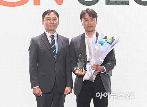 [포토] 'D·N·A 안전상' 라온시큐어 수상